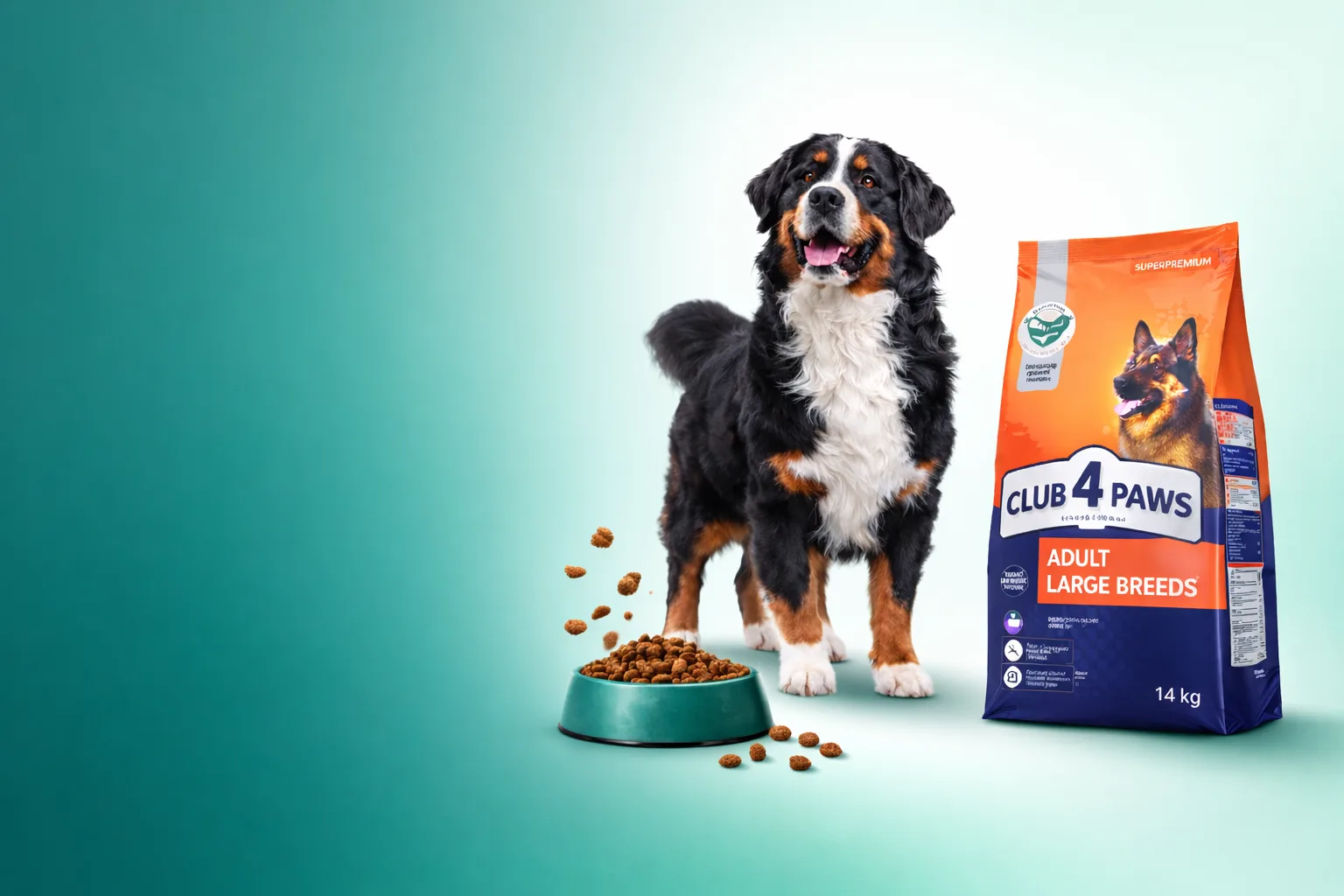 Club 4 Paws adult large breed dog food