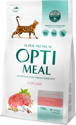 Optimeal Adult Sterilised Beef & Sorghum - Image 3