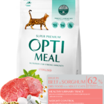 Optimeal Adult Sterilised Beef & Sorghum