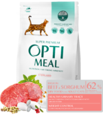 Optimeal Adult Sterilised Beef & Sorghum