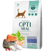 Optimeal Adult Sterilised Salmon & Oat (4kg)