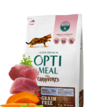 أوبتايميل للقطط البالغة – خالي من الحبوب – بط (4 كجم)