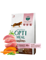 Optimeal Adult Cat Grain Free Turkey (4kg)