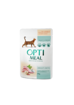 أوبتيمال سوبر بريميوم للقطط البالغة – لحم الأرانب في الصلصة البيضاء (85 غرام). - الصورة 4