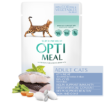 Optimeal Super Premium Adult Cats – Cod Fish & Vegetables in Jelly (85g)