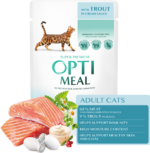 Optimeal Adult Cats – Trout in Cream Sauce