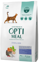 Optimeal Adult Sterilised Salmon & Oat (4kg) - Image 3