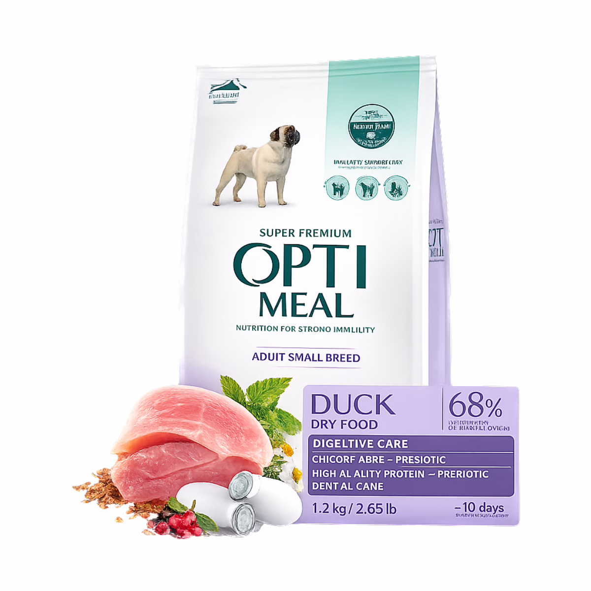 4 Small Breed Dogs – Duck - Image 1