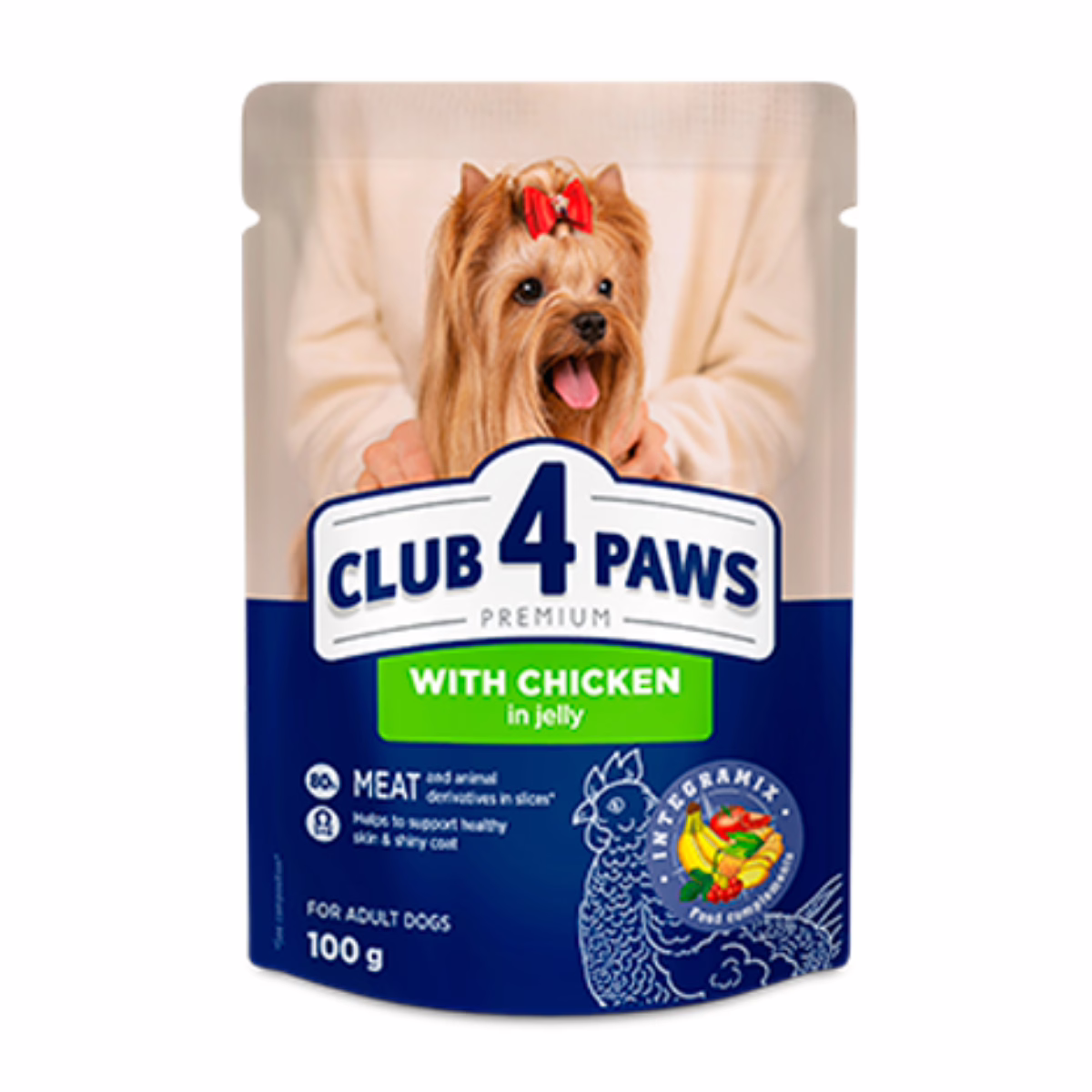 club-cat wet ready طعام رطب-بنكهة الدجاج في الجيلي20+4 - الصورة 1